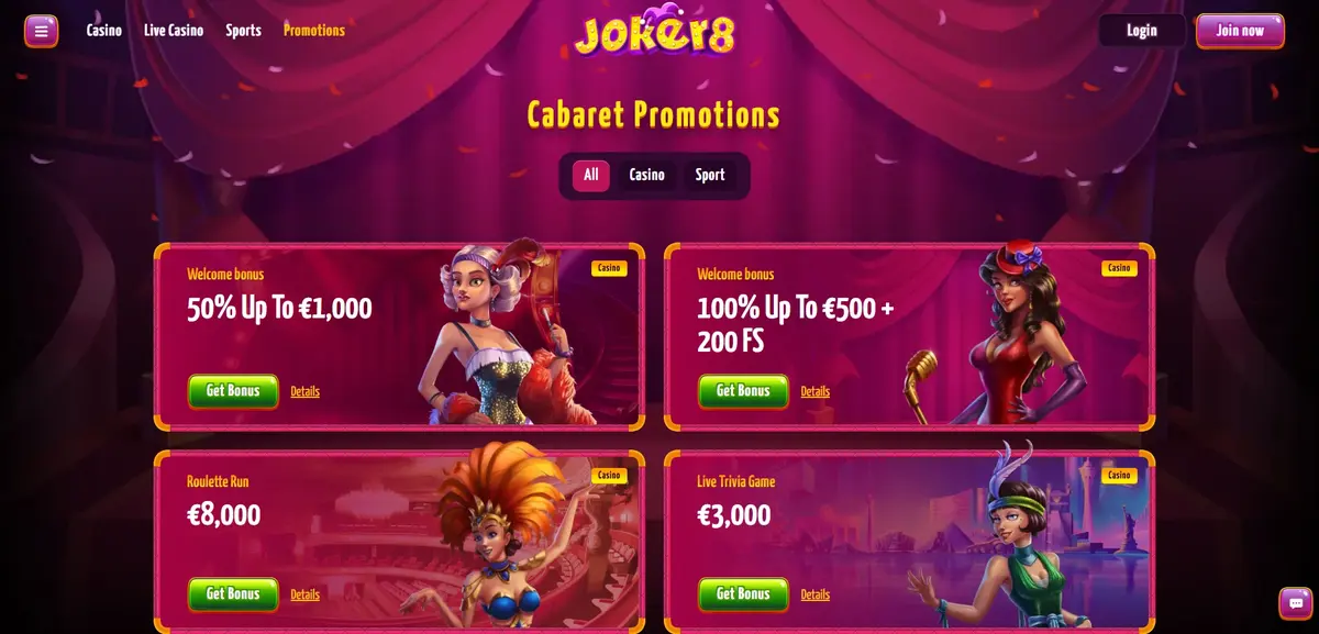Joker8 Ekraanipilt 2
